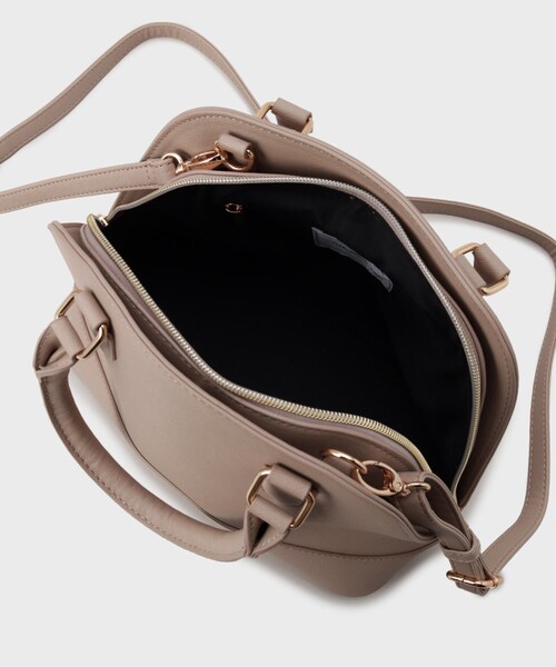 THE SHOP TK （ザ ショップ ティーケー ）の「ラウンド型オケージョンBAG（ショルダーバッグ・レディース・ブラック/ベージュ・00）」の10枚目の写真