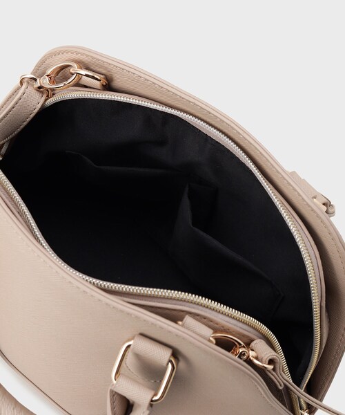 THE SHOP TK （ザ ショップ ティーケー ）の「ラウンド型オケージョンBAG（ショルダーバッグ・レディース・ブラック/ベージュ・00）」の13枚目の写真