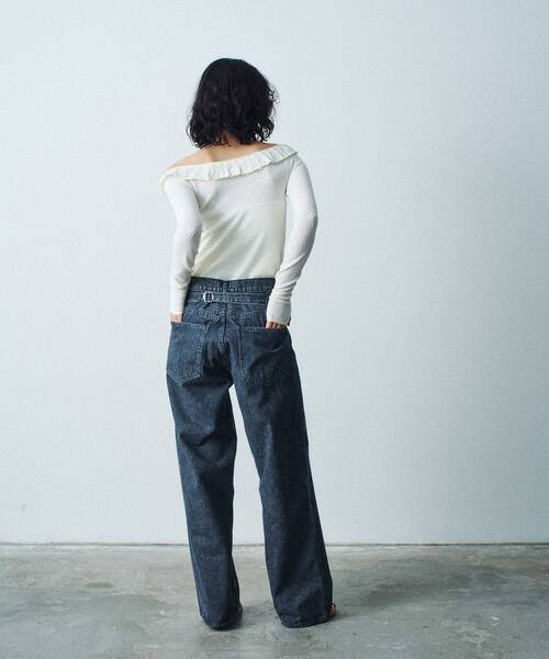 CODE A（コードエー）の「◆NEEDBY heritage｜KOH（デニムパンツ・レディース・ブルー系その他/グレー・23/25/24）」の13枚目の写真