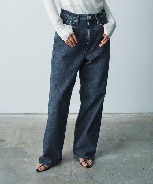 CODE A（コードエー）の「◆NEEDBY heritage｜KOH（デニムパンツ・レディース・ブルー系その他/グレー・23/25/24）」の14枚目の写真