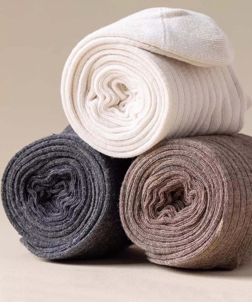 mosox（モソックス）の「[MOSOX] 切り替えニーハイソックス（ソックス/靴下・レディース・ホワイト/グレー/ブラック/チョコ・FREE）」の15枚目の写真