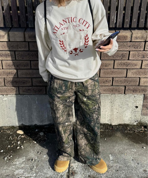 sedacle（セダクル）の「ショルダーボタンスウェット（スウェット・メンズ・チャコールグレー/グレー/アイボリー・LARGE/MEDIUM/SMALL）」の4枚目の写真