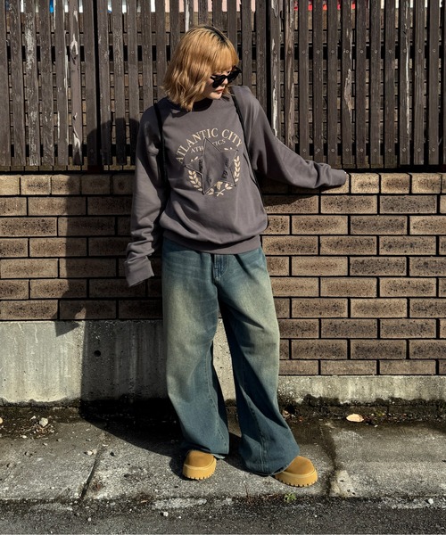 sedacle（セダクル）の「ショルダーボタンスウェット（スウェット・メンズ・チャコールグレー/グレー/アイボリー・LARGE/MEDIUM/SMALL）」の15枚目の写真