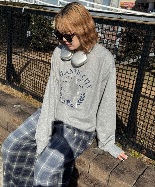 sedacle（セダクル）の「ショルダーボタンスウェット（スウェット・メンズ・チャコールグレー/グレー/アイボリー・LARGE/MEDIUM/SMALL）」の18枚目の写真