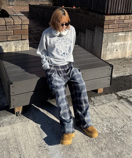 sedacle（セダクル）の「ショルダーボタンスウェット（スウェット・メンズ・チャコールグレー/グレー/アイボリー・LARGE/MEDIUM/SMALL）」の19枚目の写真