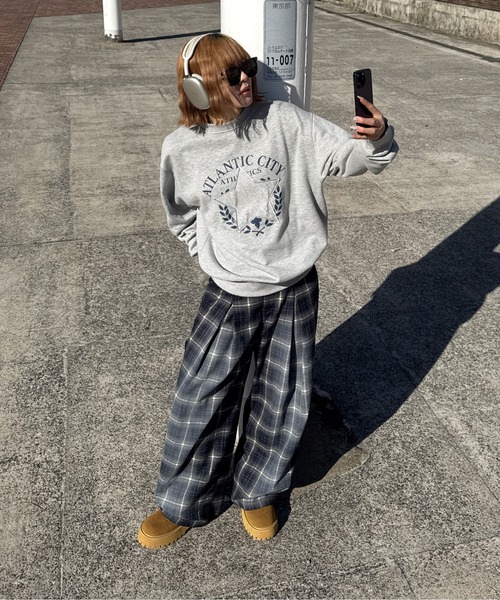 sedacle（セダクル）の「ショルダーボタンスウェット（スウェット・メンズ・チャコールグレー/グレー/アイボリー・LARGE/MEDIUM/SMALL）」の20枚目の写真