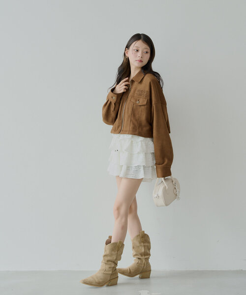 Chico（チコ）の「ハートチャーム付き横長ボストンバッグ（ボストンバッグ・レディース・ブラック/ベージュ系その他/アイボリー・FREE）」の11枚目の写真