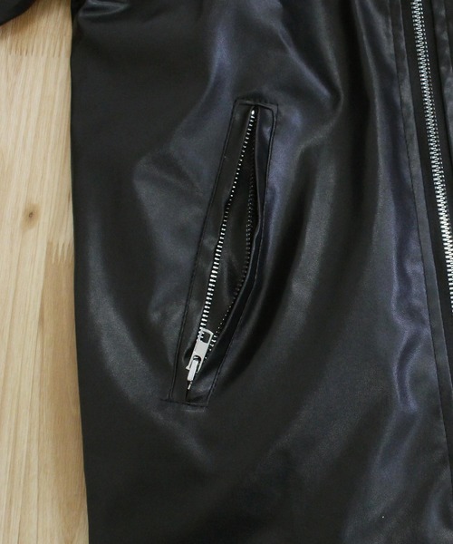 2025】PU素材 ダブルライダースジャケット（ライダースジャケット