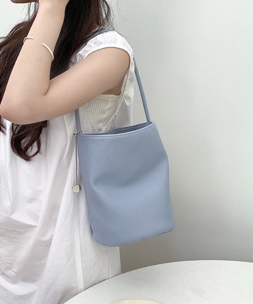 Miniministore(ミニミニストア)の「バケットバッグ レディース 縦型(ハンドバッグ・レディース・ブラック/ライトブルー/アイボリー・FREE)」の17枚目の写真