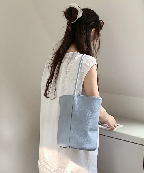 Miniministore(ミニミニストア)の「バケットバッグ レディース 縦型(ハンドバッグ・レディース・ブラック/ライトブルー/アイボリー・FREE)」の18枚目の写真