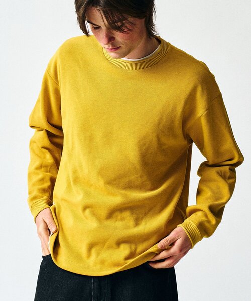 417 EDIFICE（フォーワンセブンエディフィス）の「ロールネックニット クルーネック（ニット/セーター・メンズ・ホワイト/ライトグレー/ブラック/イエロー/オレンジ/グリーン/ブルー系その他・MEDIUM/LARGE）」の6枚目の写真