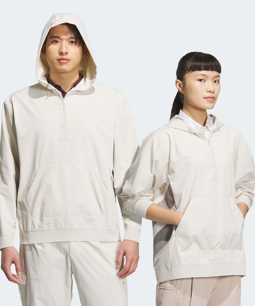 adidas ✨美品✨ ゴルフウェア スカート 長袖 パーカー セットアップ adidas パーカー ツイストウィーブ アーカイブデザイン サイド