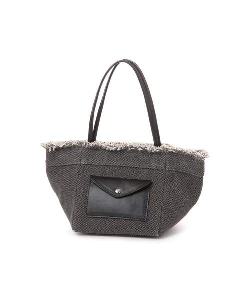 LAKOLE（ラコレ）の「キャンバスフリンジミニショルダーバッグ / 288658（ショルダーバッグ・レディース・ブルー/ベージュ/ブラック・FREE）」の4枚目の写真