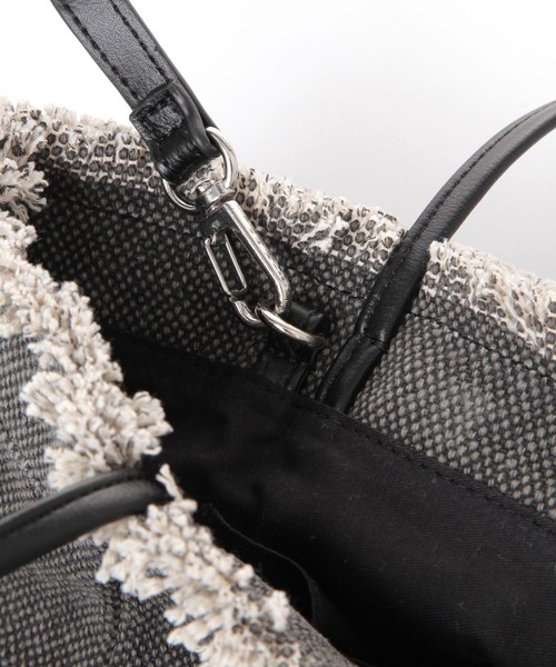 LAKOLE（ラコレ）の「キャンバスフリンジミニショルダーバッグ / 288658（ショルダーバッグ・レディース・ブルー/ベージュ/ブラック・FREE）」の15枚目の写真