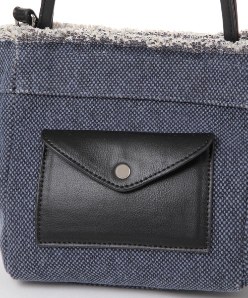 LAKOLE（ラコレ）の「キャンバスフリンジミニショルダーバッグ / 288658（ショルダーバッグ・レディース・ブルー/ベージュ/ブラック・FREE）」の18枚目の写真