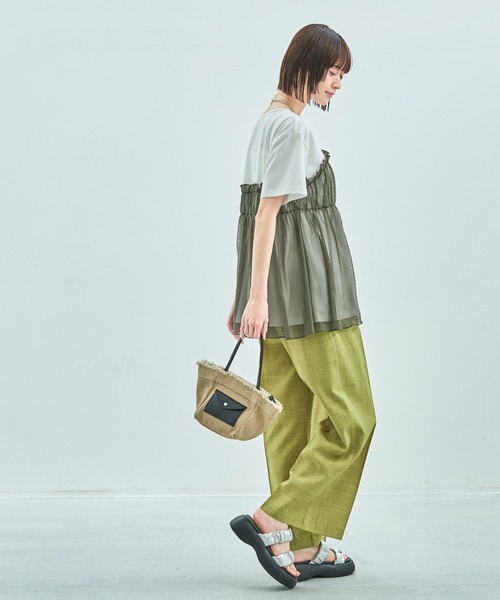 LAKOLE（ラコレ）の「キャンバスフリンジミニショルダーバッグ / 288658（ショルダーバッグ・レディース・ブルー/ベージュ/ブラック・FREE）」の21枚目の写真