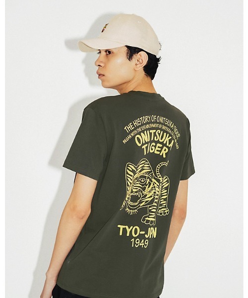 国内直営【Onitsuka Tiger】デニム キャップ ワンポイント org.jpg