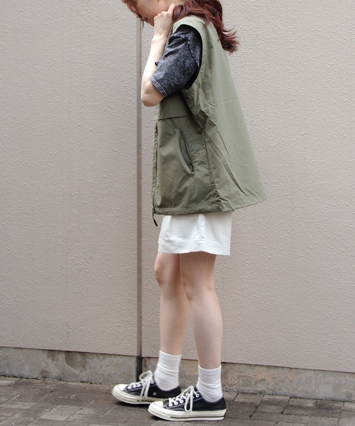 MARMOT(マーモット)の「Marmot/マーモット ラスライトベスト Lus Light Vest(ベスト・メンズ・カーキ/ブラック・L/M)」の8枚目の写真