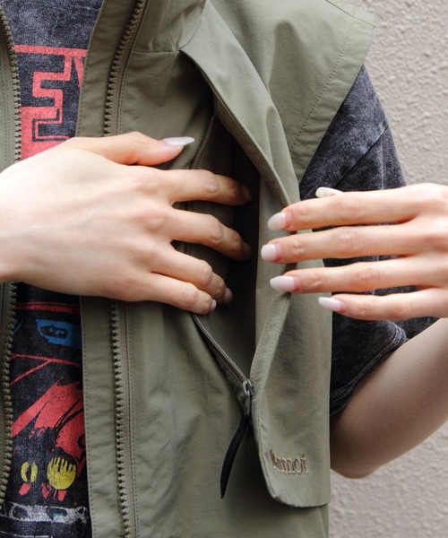 MARMOT(マーモット)の「Marmot/マーモット ラスライトベスト Lus Light Vest(ベスト・メンズ・カーキ/ブラック・L/M)」の17枚目の写真