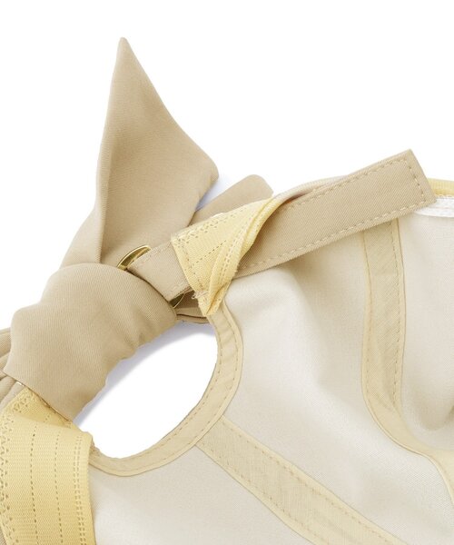 grove（グローブ）の「リボンキャップ【UVカット・サイズ調整】（キャップ・レディース・ライトベージュ/ブラック/ベージュ系4・00）」の12枚目の写真