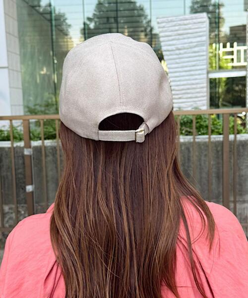 grove（グローブ）の「リボンキャップ【UVカット・サイズ調整】（キャップ・レディース・ライトベージュ/ブラック/ベージュ系4・00）」の17枚目の写真