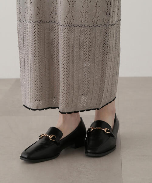 PROPORTION BODY DRESSING(プロポーションボディドレッシング)の「透かし編みSET UP / 1215140312(ワンピース・レディース・カーキ/ホワイト・SMALL/MEDIUM)」の18枚目の写真