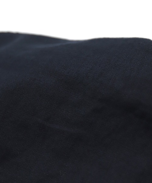 Brocante（ブロカント）の「[Brocante / ブロカント] 綿麻シーチング サローシャツ（シャツ/ブラウス・レディース・チャコールグレー/ネイビー/ホワイト/アイボリー・2）」の18枚目の写真