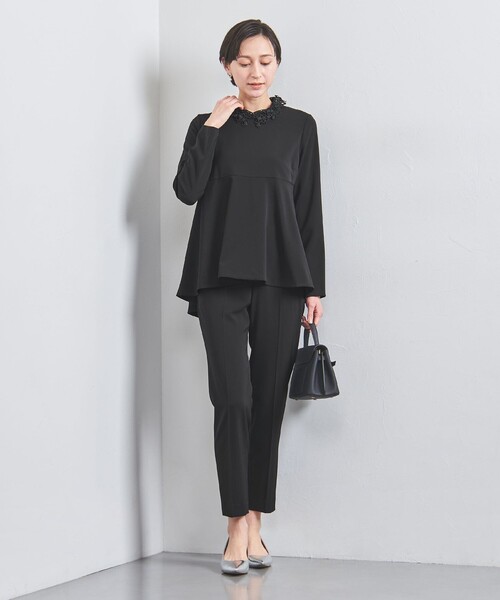 UNITED ARROWS(ユナイテッドアローズ)の「FEEL CLEAN 2WAY ブラウス(シャツ/ブラウス・レディース・ブラック/ネイビー・38/36)」の8枚目の写真