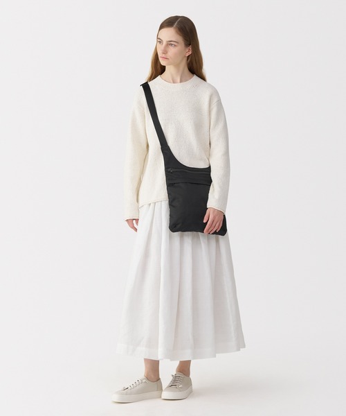MUJI Labo(ムジラボ)の「〔MUJI Labo〕ナイロンショルダーバッグ(ショルダーバッグ・メンズ・カーキ系/ブラック・FREE)」の9枚目の写真