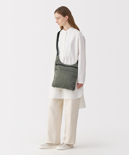 MUJI Labo(ムジラボ)の「〔MUJI Labo〕ナイロンショルダーバッグ(ショルダーバッグ・メンズ・カーキ系/ブラック・FREE)」の20枚目の写真