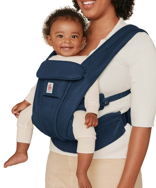 DADWAY（ダッドウェイ）の「【Ergobaby】OMNI Deluxe Mesh（抱っこ紐/ベルトカバー/スリング・キッズ・ネイビー/ベージュ/オリーブ/チャコールグレー/グレー/ブラック/ライトブルー・ONE SIZE）」の7枚目の写真