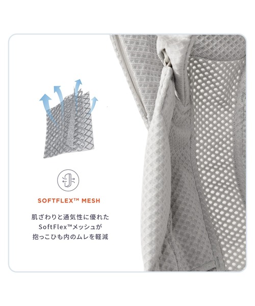 DADWAY（ダッドウェイ）の「【Ergobaby】OMNI Deluxe Mesh（抱っこ紐/ベルトカバー/スリング・キッズ・ネイビー/ベージュ/オリーブ/チャコールグレー/グレー/ブラック/ライトブルー・ONE SIZE）」の17枚目の写真