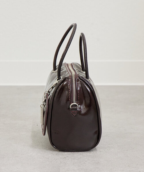 mystic(ミスティック)の「loti エナメルボストンBAG(ボストンバッグ・レディース・ブラウン/ブラック・ONE SIZE)」の11枚目の写真