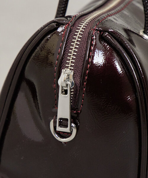 mystic(ミスティック)の「loti エナメルボストンBAG(ボストンバッグ・レディース・ブラウン/ブラック・ONE SIZE)」の13枚目の写真