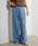 SLOBE IENAiX[uCGij́us4TCYWJtLEDENIM TUCK TROUSERfjifjpcjvbu[