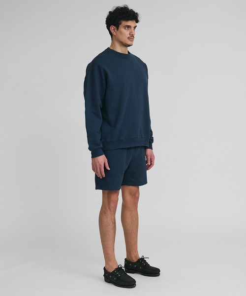 Saturdays NYC(サタデーズ ニューヨークシティ )の「BOWERY G-DYED SLASH SWEATSHIRT(Tシャツ/カットソー・メンズ・ブラック/オフホワイト/ブルー・L/M/S)」の22枚目の写真