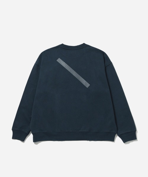 Saturdays NYC(サタデーズ ニューヨークシティ )の「BOWERY G-DYED SLASH SWEATSHIRT(Tシャツ/カットソー・メンズ・ブラック/オフホワイト/ブルー・L/M/S)」の20枚目の写真