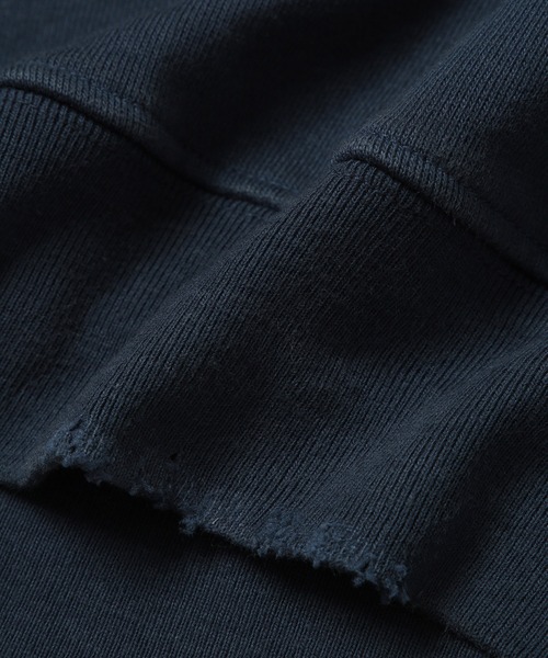 Saturdays NYC(サタデーズ ニューヨークシティ )の「BOWERY G-DYED SLASH SWEATSHIRT(Tシャツ/カットソー・メンズ・ブラック/オフホワイト/ブルー・L/M/S)」の12枚目の写真