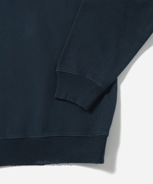 Saturdays NYC(サタデーズ ニューヨークシティ )の「BOWERY G-DYED SLASH SWEATSHIRT(Tシャツ/カットソー・メンズ・ブラック/オフホワイト/ブルー・L/M/S)」の21枚目の写真