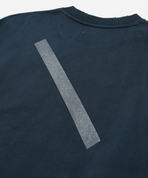 Saturdays NYC(サタデーズ ニューヨークシティ )の「BOWERY G-DYED SLASH SWEATSHIRT(Tシャツ/カットソー・メンズ・ブラック/オフホワイト/ブルー・L/M/S)」の11枚目の写真