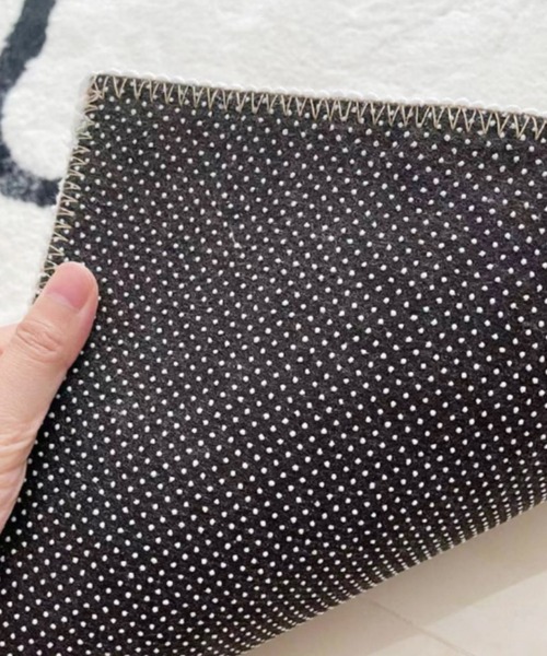 セール】プリントハート型ラグマット ミニマット バス キッチン