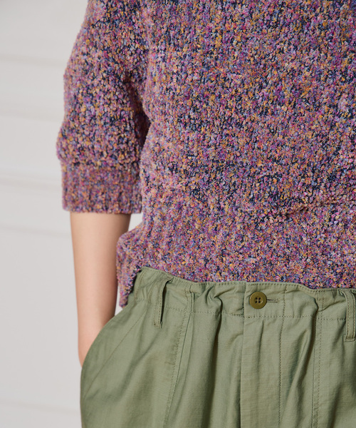 フリンジヤーンニット　未使用新品タグ付き　IENA la boucle フリンジヤーンニット 未使用新品タグ付き IENA la boucle