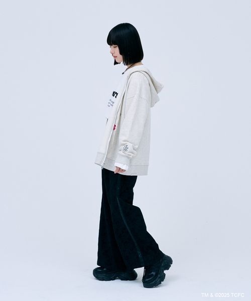 PAGEBOY（ページボーイ）の「【ケアベア×PAGEBOY】シシュウZIPパーカー（パーカー・レディース・ベージュ系その他/グレー・FREE）」の17枚目の写真