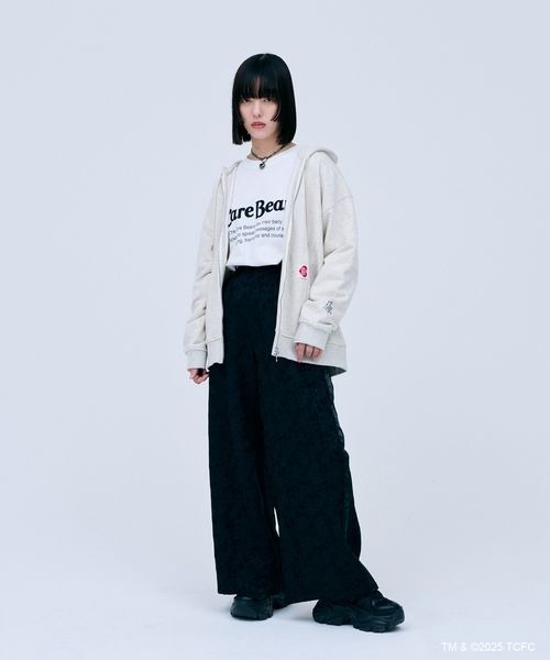 PAGEBOY（ページボーイ）の「【ケアベア×PAGEBOY】シシュウZIPパーカー（パーカー・レディース・ベージュ系その他/グレー・FREE）」の19枚目の写真