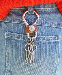 yield（イールド）の「【yield select】Italian Leather Keyholder イタリアンレザー キーホルダー キーアクセサリー PKIL021022（キーケース/キーアクセサリー）」