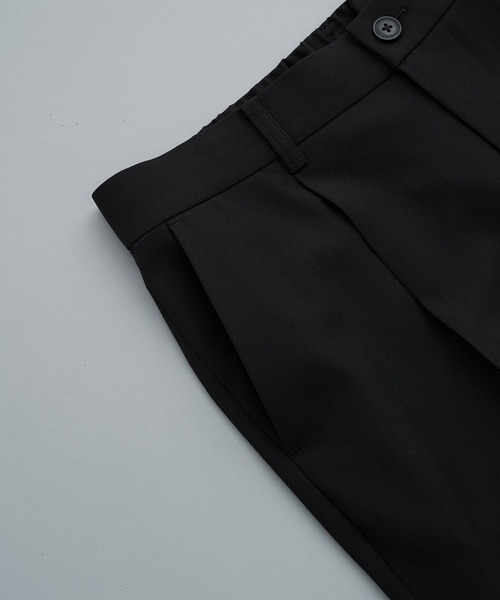 PUBLIC TOKYO（パブリックトウキョウ）の「〈セットアップ対応〉GRトロピカルエバークリースストレートスラックス（スラックス・メンズ・ダークグレー/ブラック/ライトブラウン・1/2/3）」の7枚目の写真