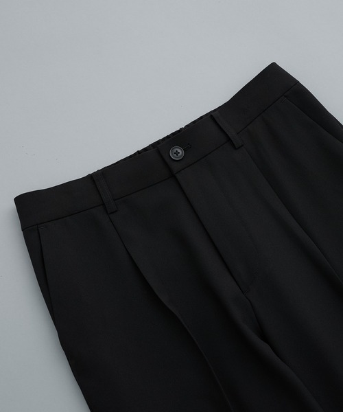 パブリックトウキョウGRトロピカルエバークリースストレートスラックス GRトロピカルエバークリースストレートスラックス(2 DARK GREY