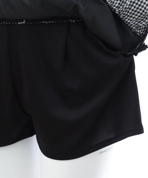 INGNI(イング)の「タックフレアミニスカパン(スカート・レディース・ブラック/ブラック系その他3/グレー・FREE)」の11枚目の写真