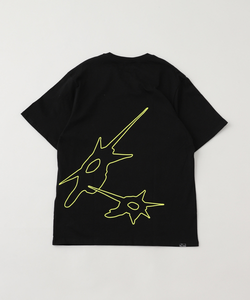 PULP/417EDIFICE(パルプフォーワンセブンエディフィス)の「【P.A.M. / パム】COSMOS SPIKE SS TEE(Tシャツ/カットソー・メンズ・ブラック・LARGE/MEDIUM)」の2枚目の写真