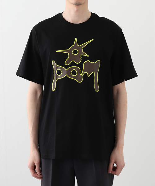 PULP/417EDIFICE(パルプフォーワンセブンエディフィス)の「【P.A.M. / パム】COSMOS SPIKE SS TEE(Tシャツ/カットソー・メンズ・ブラック・LARGE/MEDIUM)」の4枚目の写真